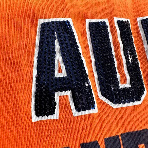 Auburn Tigers Victoria's Secret Tank Top Size Medium Racerback Sequin Y2K - Image 4