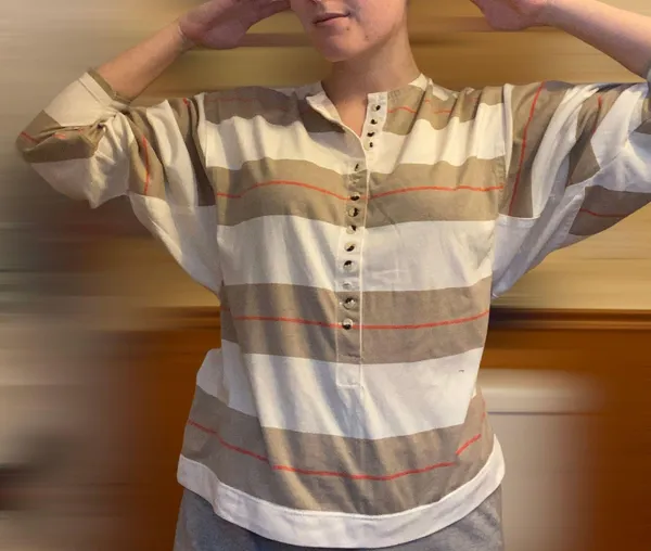 Striped Shirt (Sears) Multi - Image 4