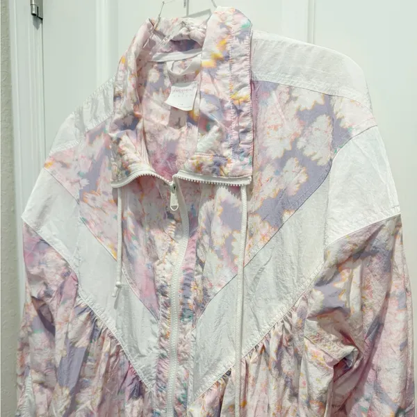 FREE PEOPLE MOVEMENT‎ X HATCH Under The Sun Maternity Zip Front Jacket Large - Image 8