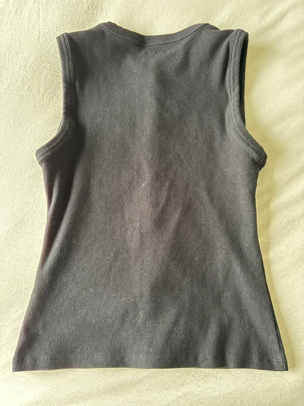 A&F Rib Crew Button Up Top - Image 4