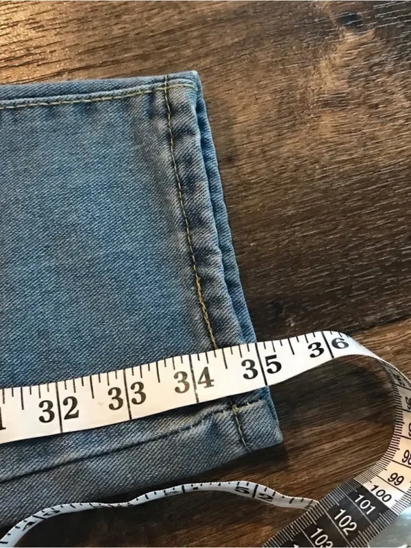 Ripped Light Blue Boyfriend Jeans - Casual Relaxed Fit - Image 7