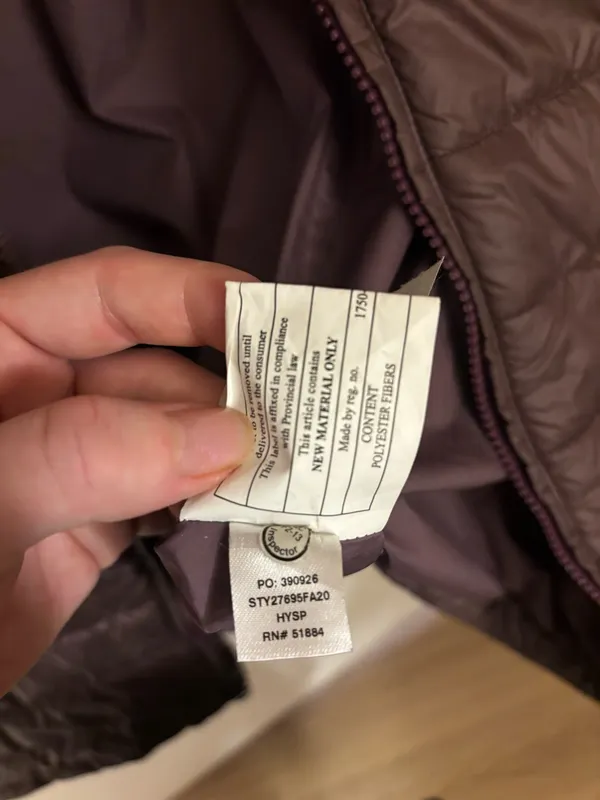 Patagonia Women’s Radalie Parka – XS – Hyssop Purple - Image 9