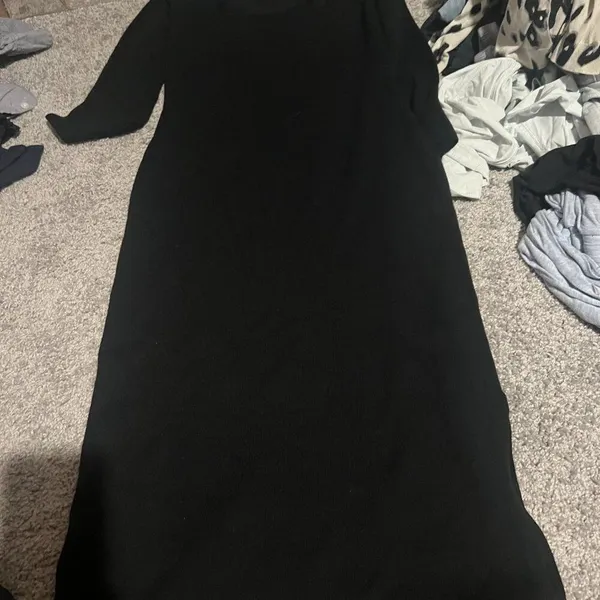 French Connection‎ black maxi dress small - Image 4