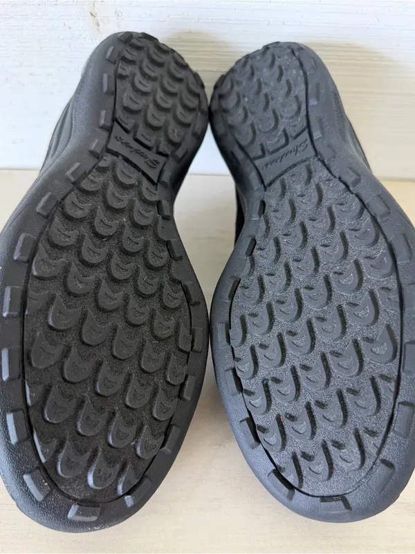Skechers Air Cooled Slip On Sneakers Womens Black Size 7 Arch Fit Relax Fit NEW - Image 10