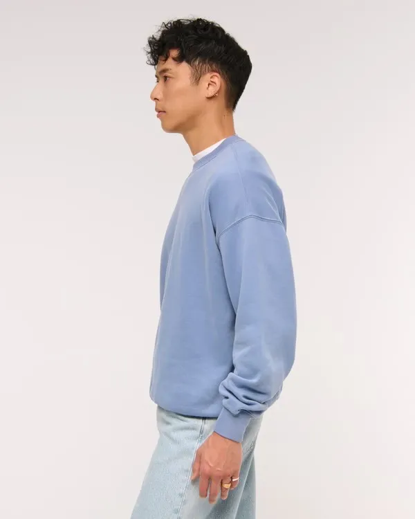 Abercrombie Essential Crew Sweatshirt - Image 2