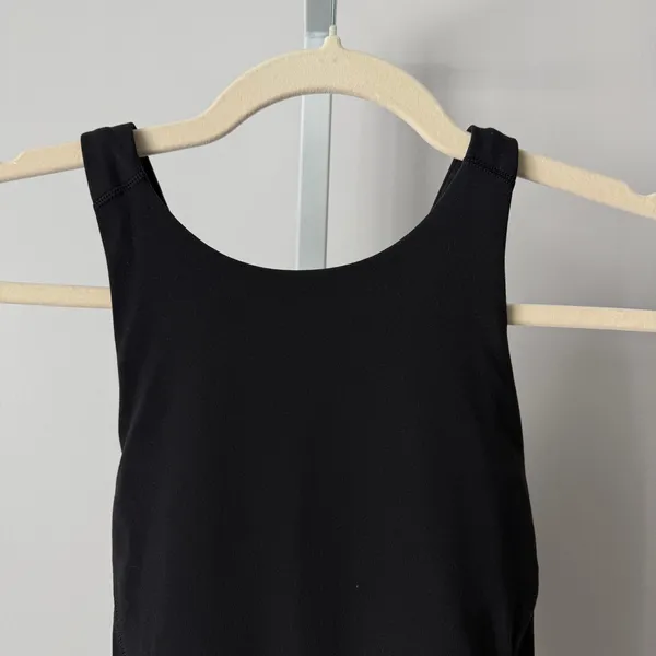 Lululemon 4 Black‎ Tank Top Yoga Workout Athleisure Activewear Workout Gym - Image 2