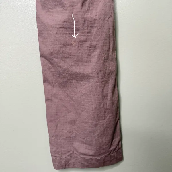 Vuori Ripstop Drawstring Pants Pink Purple Outdoors Women’s Size Medium - Image 9