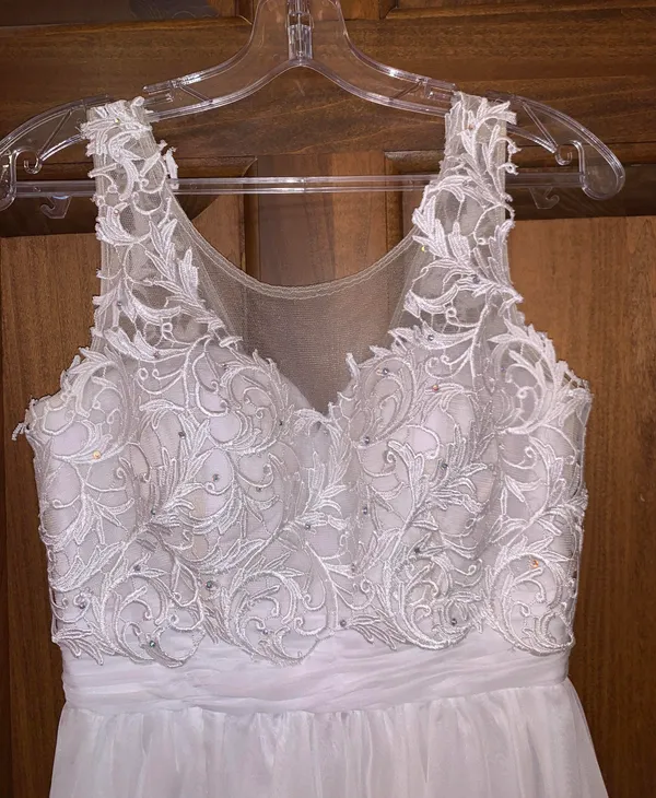 PromGirl Formal Homecoming Dress White - Image 2