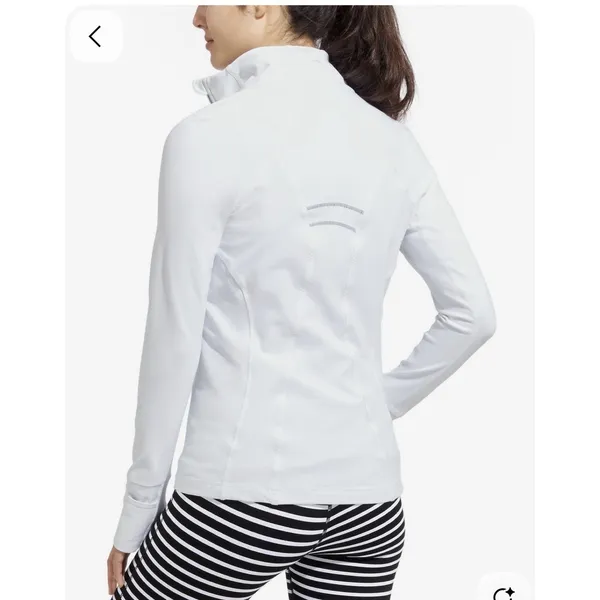 Athleta Hope 2 Running Jacket XS Blue CYA Yoga Coat Full Zip 721863 Women's - Image 10