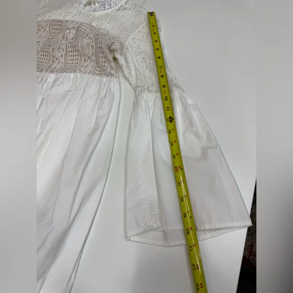 Endless Rose white lace poplin mini dress size S - Image 11