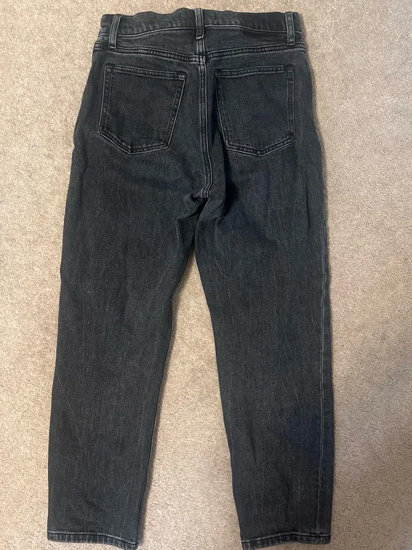 Abercrombie & Fitch Women’s Black Mom Jeans - Image 3