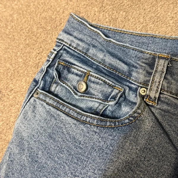 Pacsun Light Wash Y2K Low Rise Bootcut Jeans Size 29 - Image 5