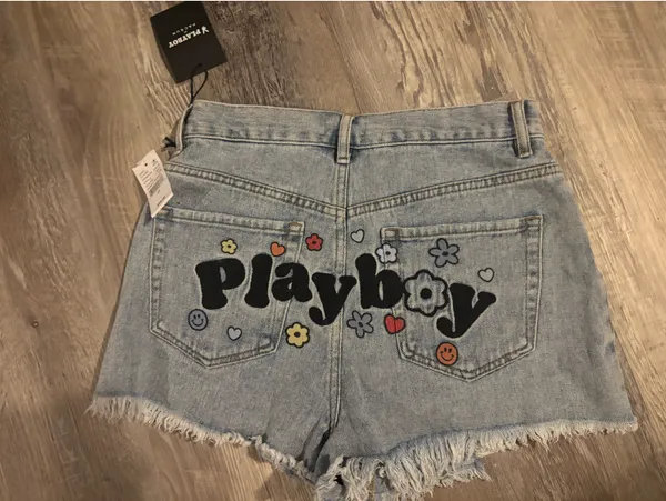 PacSun Playboy Shorts Denim - Image 2