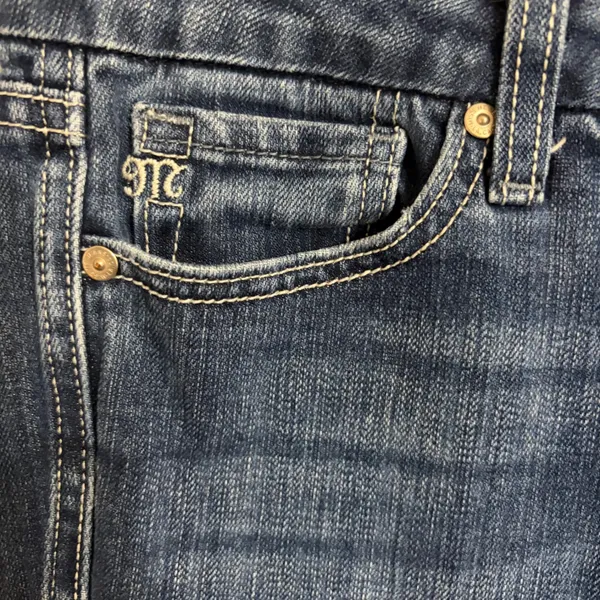 Miss Me Women Dark Wash Bootcut Jeans JP4818 Size 31 Stretch Denim - Image 13