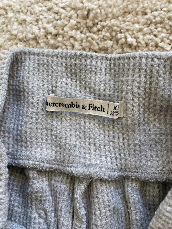 Waffle Gray Lounge Pants From Abercrombie - Image 2