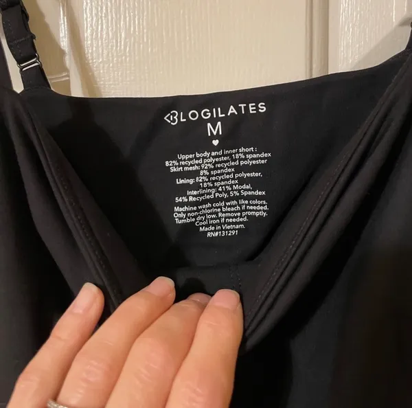 NWT! Blogilates Target X Popflex Ballerina Active Dress - Black Size Medium NEW! - Image 7