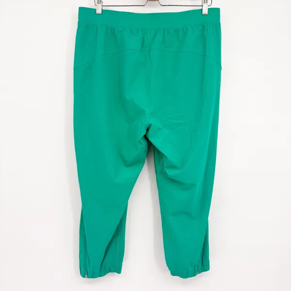Lululemon Womens Adapted State‎ High Rise Cropped Jogger Kelly Green Size 14 - Image 7