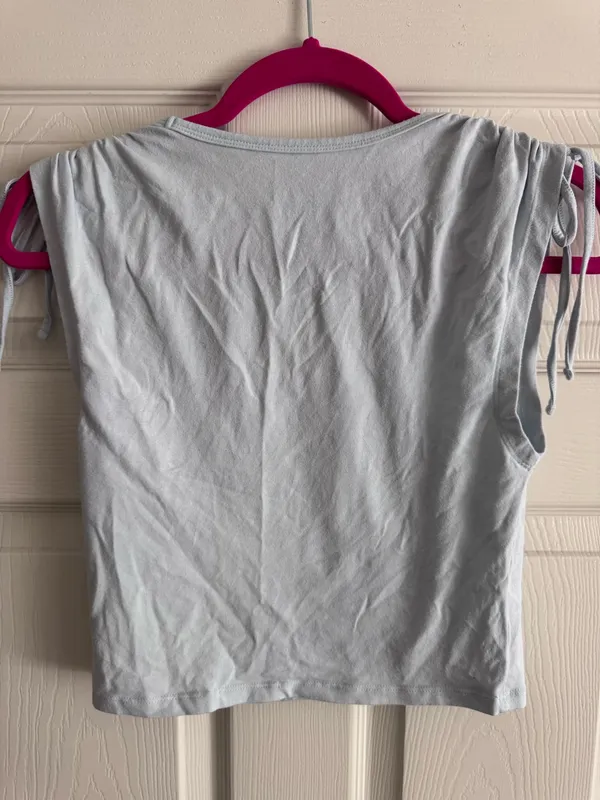 American Eagle Tie Sleeve Top - Image 4