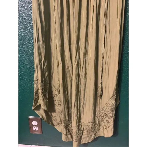 Ramy Brook Hailey Dress - Olive Green color. Size Medium - Image 3