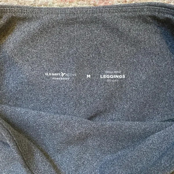 Old Navy NWT!! High-Rise Power Soft Leggings in GREY - Image 12
