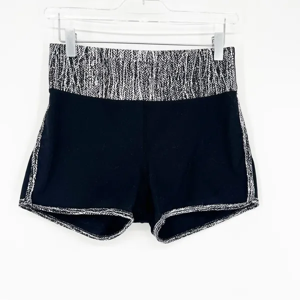 Buffbunny Pull On Workout Shorts Women's Size M Black Gym Girl - Image 2