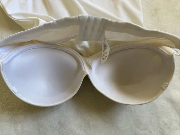 David’s Bridal White Full Slip Shapewear Strapless 36B Bridal Dress Slip - Image 8