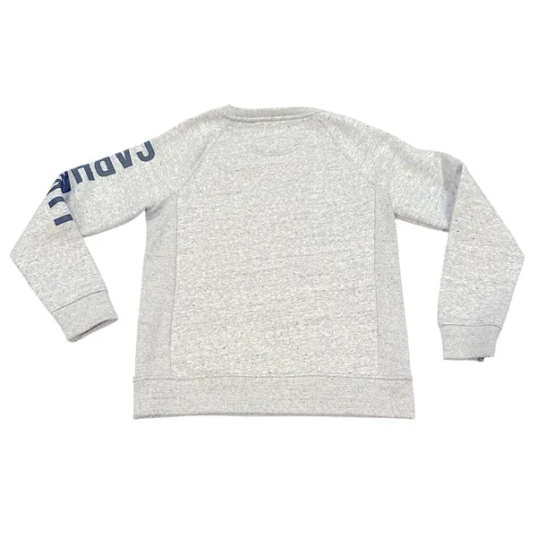 Carhartt Heather Crew Neck Logo Spell-out Casual Loungewear Sweatshirt Top S - Image 3