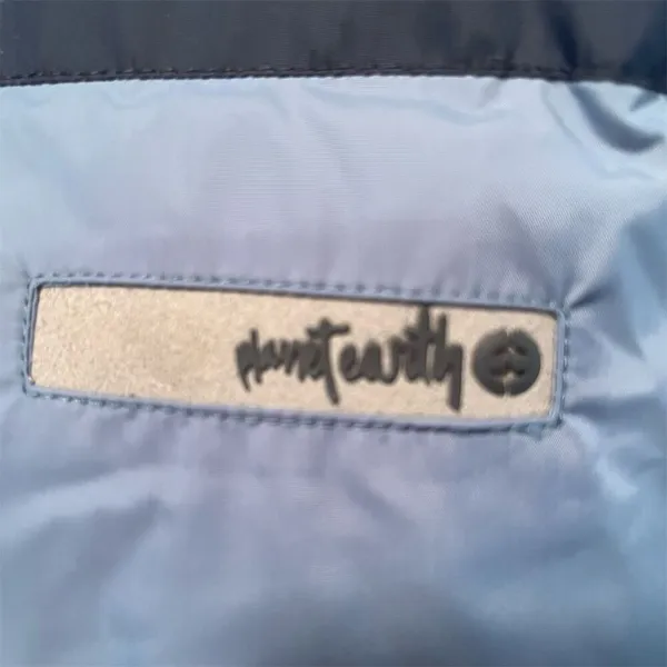 *30off3* NWOT. Planet Earth Unisex Blue Puffer Jacket M Winter Casual Mid-Length - Image 14