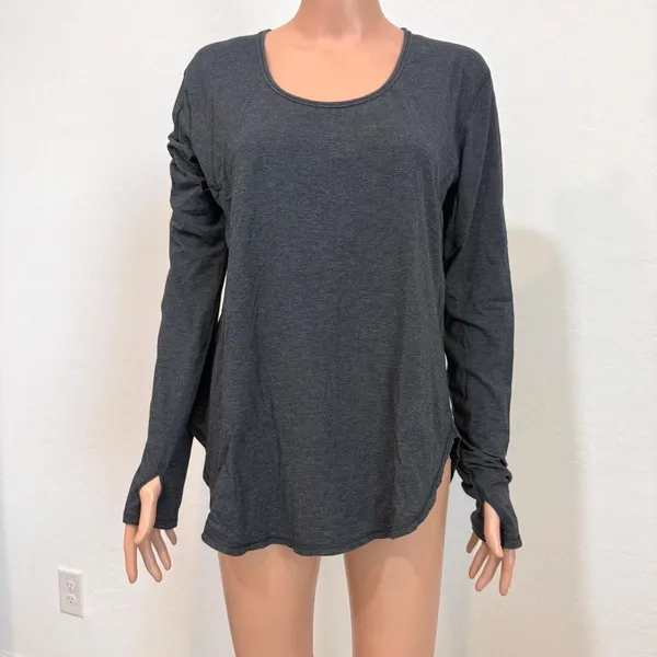 Lululemon Athletica medium Love Scoop casual long sleeve tee TLS2 2880 - Image 10