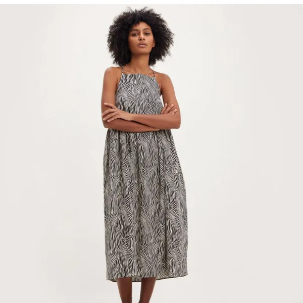 NWT LEVI'S Amilijia Dress Zebra Print Oversized - Image 4