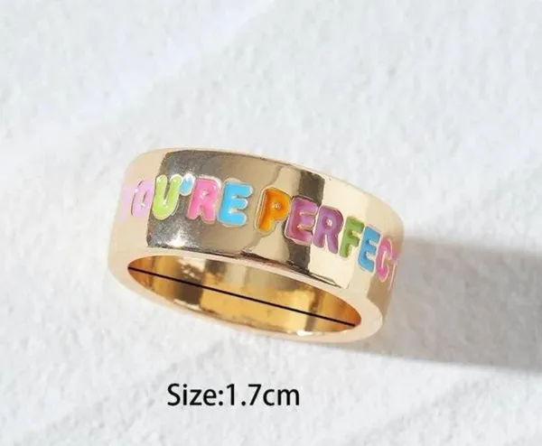 SheIn 🤩4/$15🥳 “you’re perfect” ring - Image 2