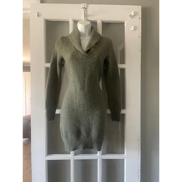 Ralph Lauren Rugby Wool Sweater Dress - Image 3