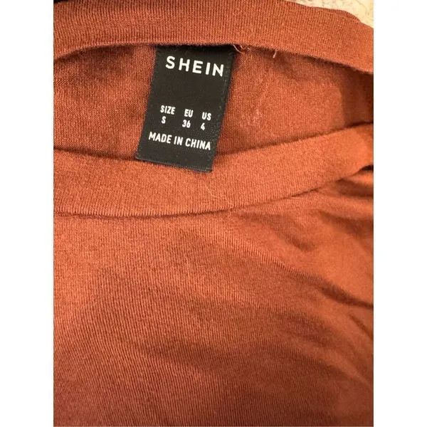 Brown long sleeve top - Image 8