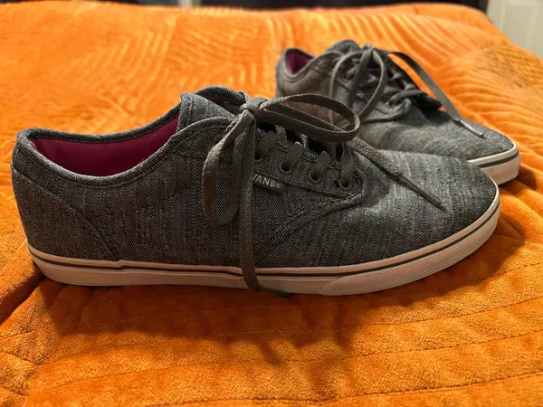 Vans Women’s Shoes 8 charcoal grey - Image 5