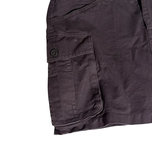 Brandy Melville Cargo Mini Skirt Brown Cotton Utility‎ One Size - Image 4