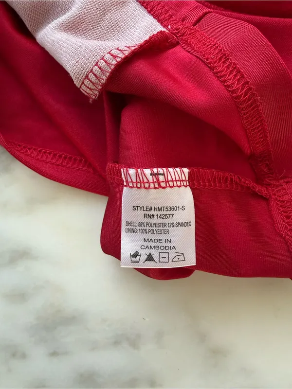 Haute Monde red bustier corset push up tank top • Sz M - Image 5