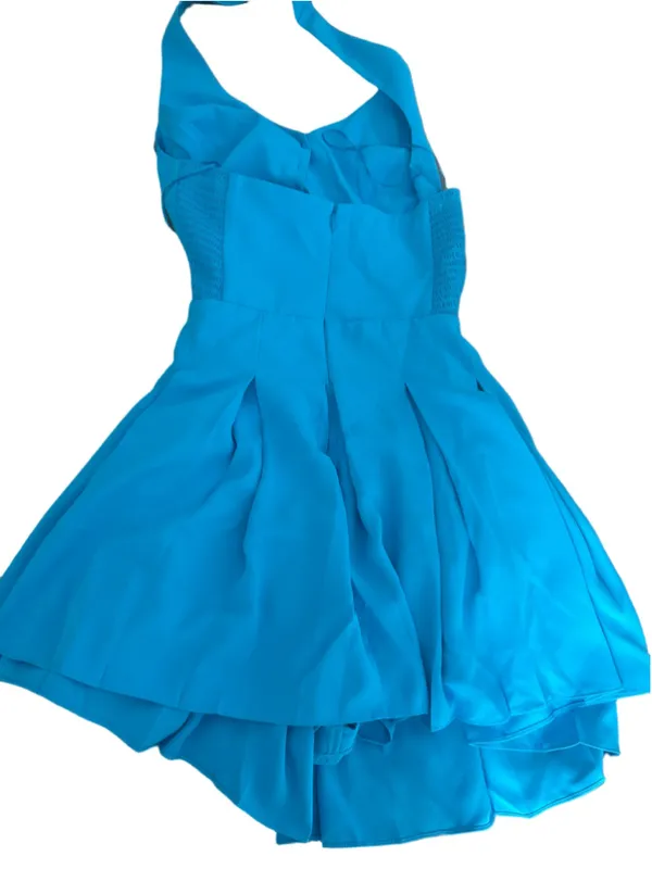 amanda uprichard Safari Blue Payton Skort Romper medium - Image 2