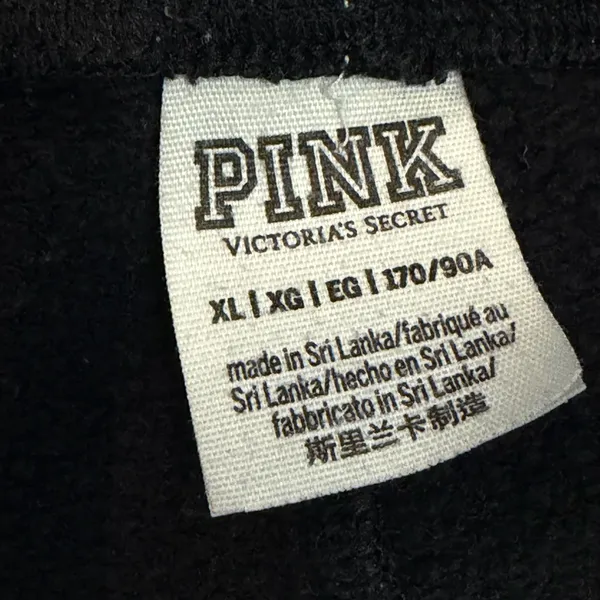 PINK Victoria's Secret Black Athletic Shorts - Image 5