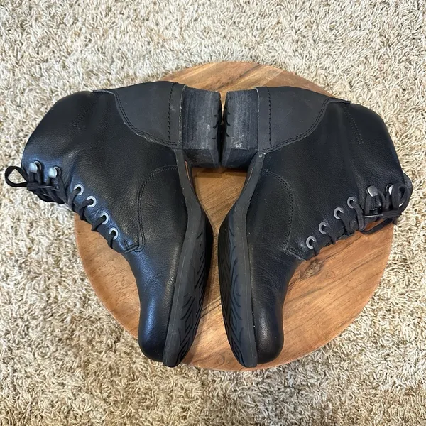 Merrell Shiloh Lace Up Boots Women's Size 8.5 Black Leather Classic‎ J42456 - Image 5