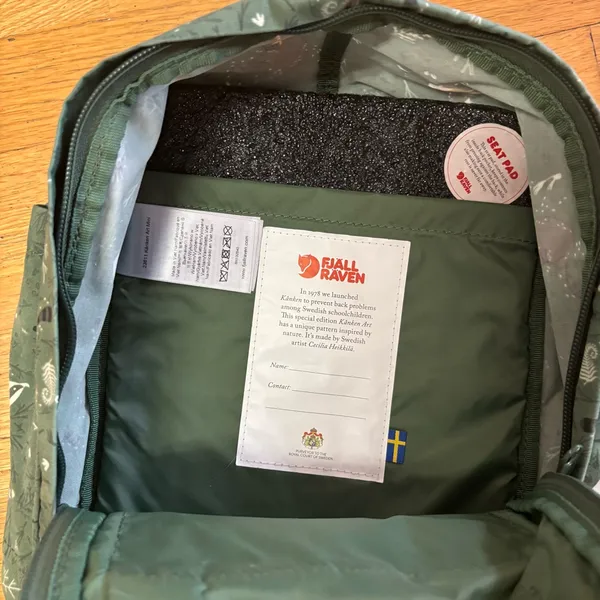 Fjällräven 🚩SOLD🚩 Kanken Art Green Fable Preppy Outdoor Fantasy Hiking Backpack - Image 7