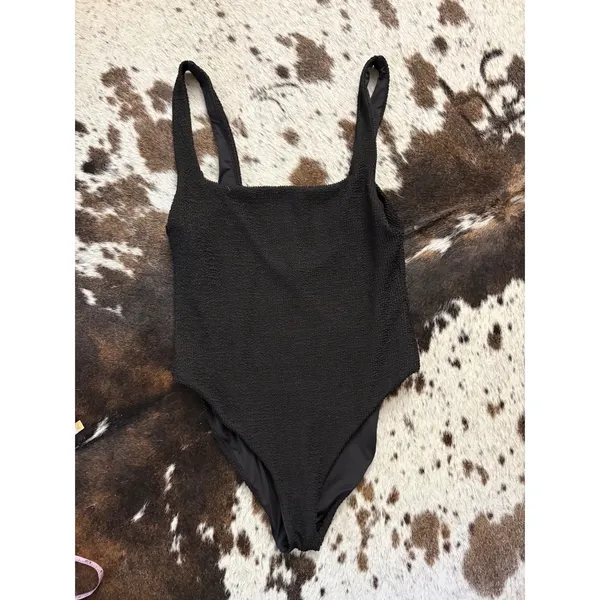 Show Me Your MuMu The Scrunch One Piece In Black Size Large - Image 2