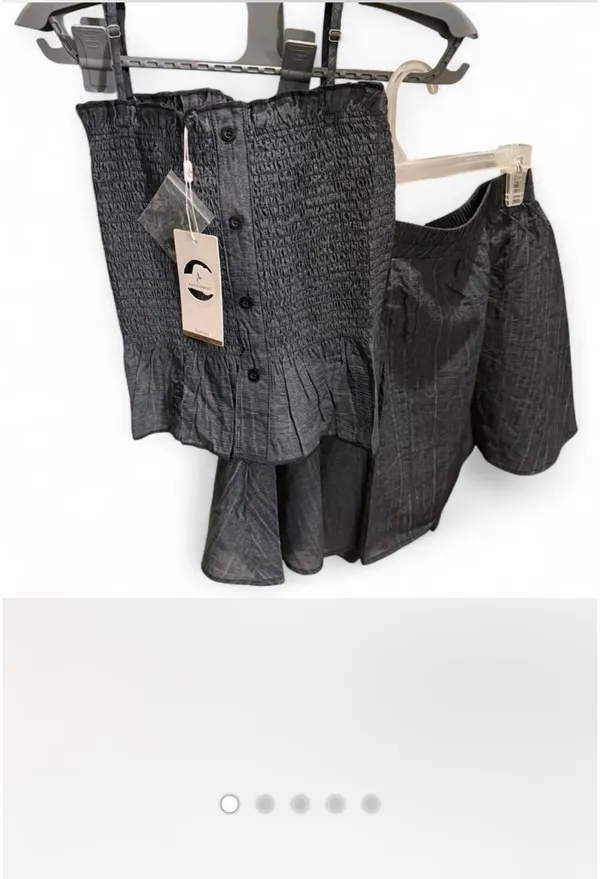 2 piece black set Size M - Image 2