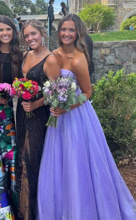 PROM DRESS Purple Size 0 - Image 6