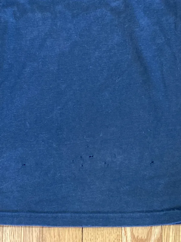 Wrangler Workwear Navy Blue Casual Long Sleeve Pocket T-Shirt - Image 4