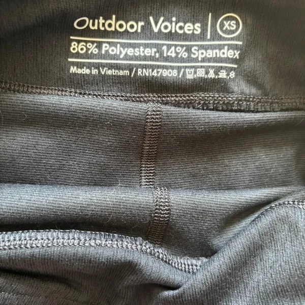 Outdoor Voices Court Skort Sz XS Gray Activewear‎ Sporty Tennis Prep Pickleball - Image 3