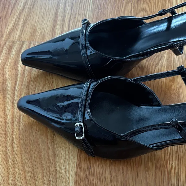 Black Patent Pointed - Image 4