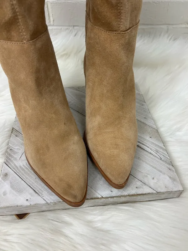 Steve Madden Haimi Leather Heeled Boots Size 8.5 - Image 6