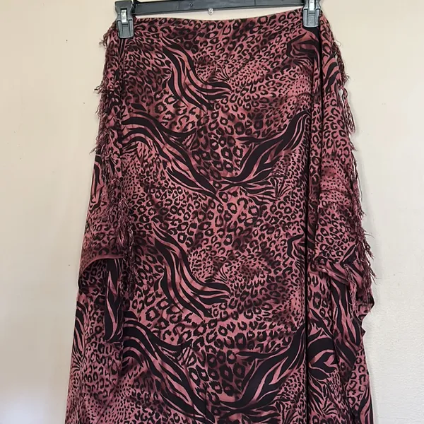 beach cover up scarf one size Purple Size undefined - Image 2