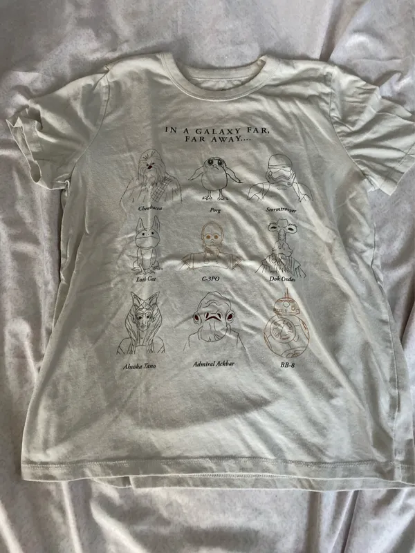 Disney Star wars “in a galaxy far far away” Tshirt - Image 3