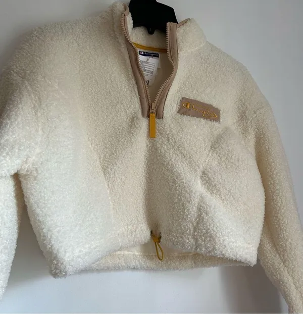 Champion Uo Exclusive Sherpa Half-Zip Jacket Women's at Urban Outfitters - Image 6